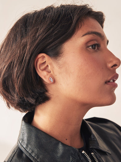 Next Sterling Silver Twist Stud Earrings Jewelry- Buy online at McGrocer