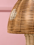Jojo Maman Bébé natural toadstool table lamp, imported from the UK