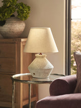 Next Grey Kineton Large Rechargeable Wireless Table Lamp- Buy online at McGrocer
