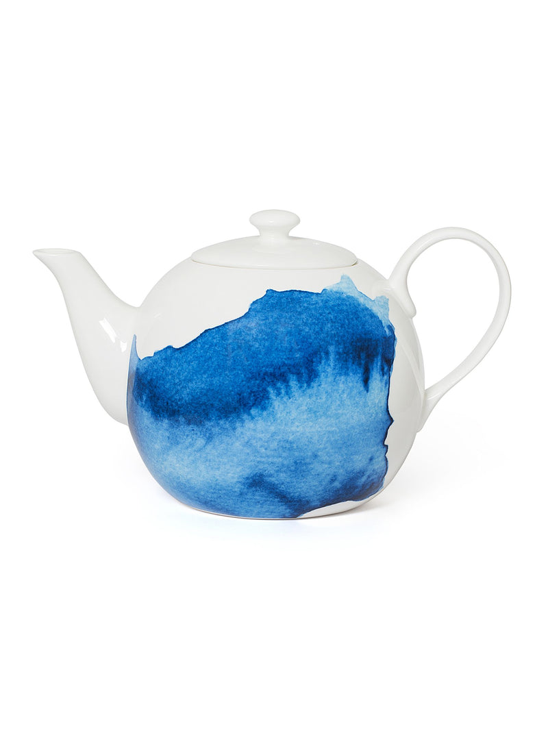 Rick Stein Blue Coves of Cornwall teapot 1.35L, imported from the UK