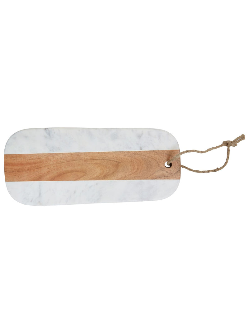 Maison by Premier marble acacia chopping board 40x18x2cm, imported from the UK