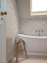 Next Graham & Brown Stone Lorenzo Geo A4 Wallpaper Sample- Buy online at McGrocer