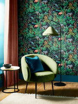Next Graham & Brown Blue Curious Canopy Night Wallpaper- Buy online at McGrocer