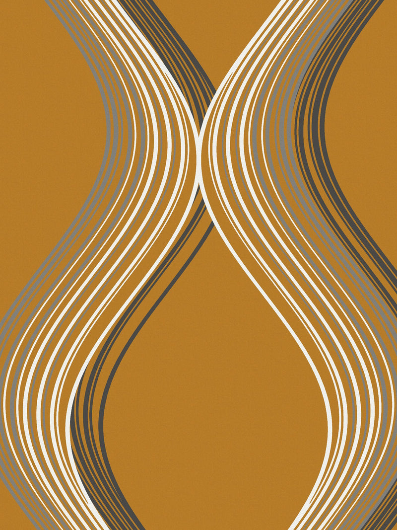 Graham & Brown Euphoria yellow wallpaper (British brand)