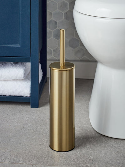 Next Gold Toilet Brush Metal and Plastic Regular Size- Buy online at McGrocer