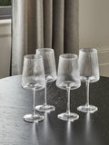 Hollis clear angular wine glasses set of 4, UK version