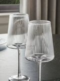 Hollis clear angular wine glasses set of 4, UK version