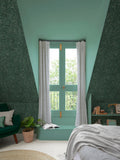 Graham & Brown Green Salix Leaves wallpaper (British brand)