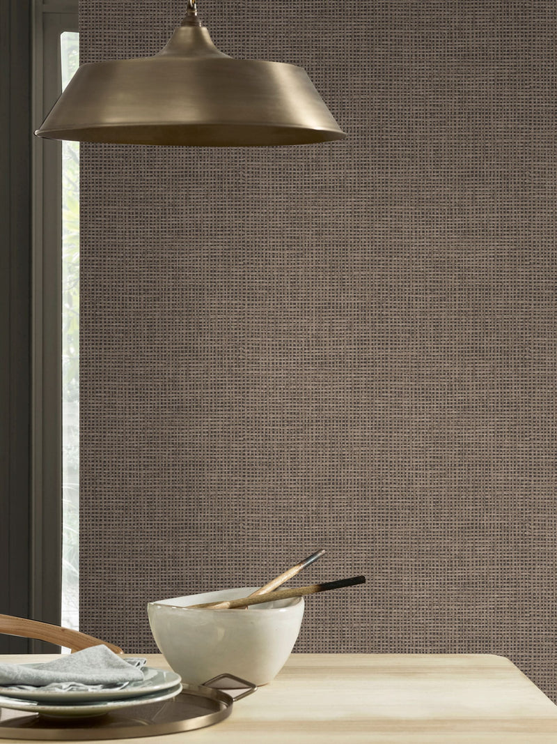 Graham & Brown Glastonbury rustic weft wallpaper sample A4, UK version