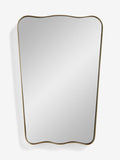 N. Premium gold bathroom wall mirror 60cm x 40cm - British product