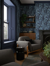 Next Graham & Brown Blue Norse Forrest Wallpaper- Buy online at McGrocer