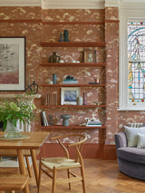Next Graham & Brown Clay Flower Press A4 Wallpaper Sample- Buy online at McGrocer