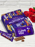 Cadbury Valentines Double Deck chocolate selection box - British product
