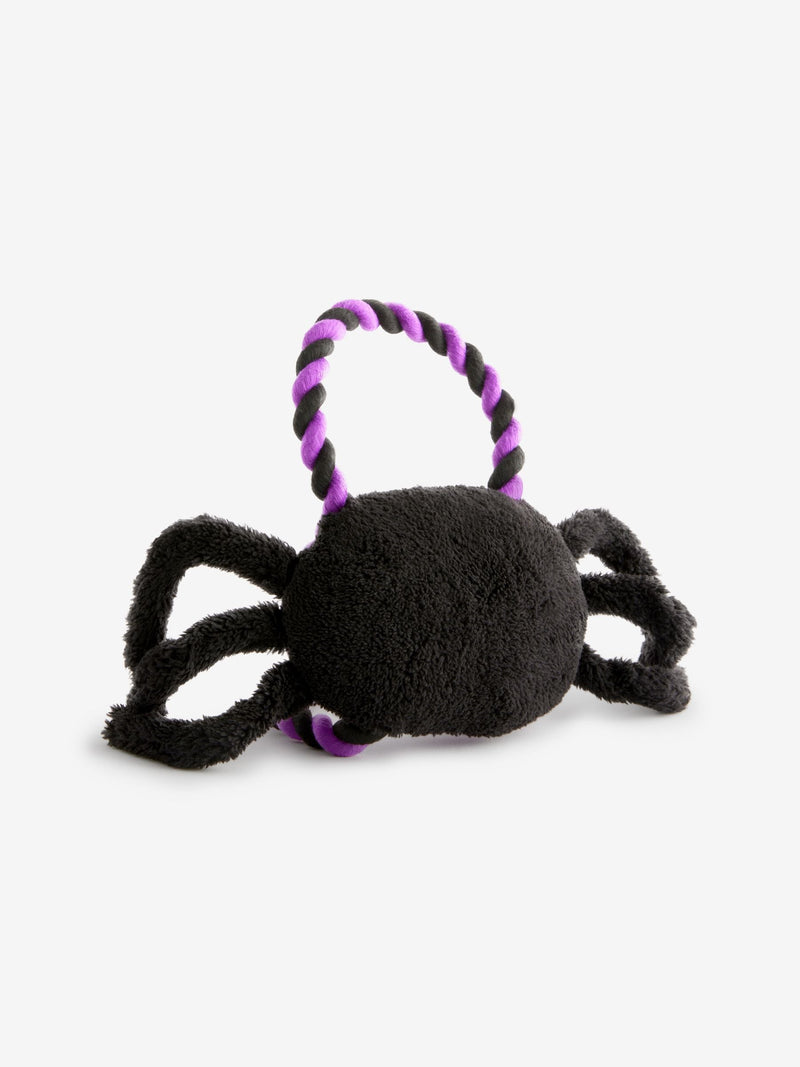 Black purple spider rope toy for pets - British product