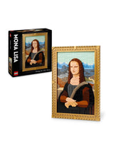 Next LEGO Art Mona Lisa Building Set for Adults 31213 Wall Art Decor Kit- Buy online at McGrocer
