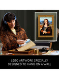 LEGO Art Mona Lisa building set 1503 pieces, imported from the UK