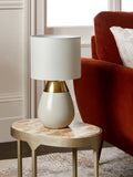 Kit champagne gold touch table lamp 41cm - British product