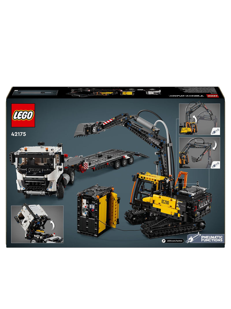 LEGO Technic Volvo FMX truck and EC230 excavator toy set, 2274 pieces, UK version