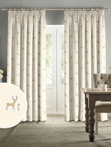 Next Sophie Allport Natural Stags Made to Measure Curtains- Buy online at McGrocer