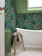 Next Graham & Brown Teal Aquarium 10M Wallpaper- Buy online at McGrocer