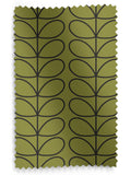 Orla Kiely Olive Green Linear Stem made to measure curtains (British brand)