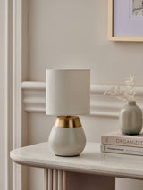 Next Champagne Gold Kit Table Lamp 25cm- Buy online at McGrocer