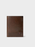 Osprey London brown leather wallet with coin pocket - British product