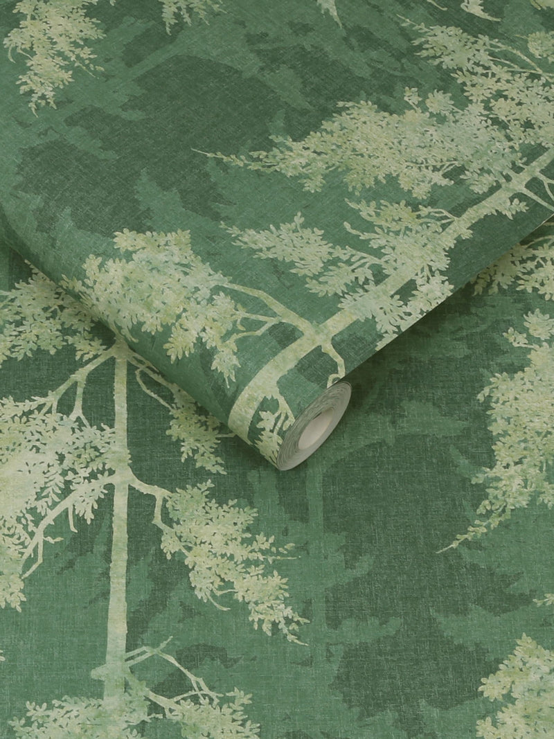 Graham & Brown Norse Forrest wallpaper sample, UK version
