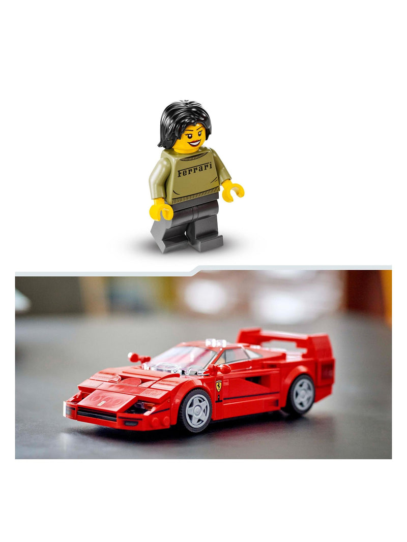 LEGO Speed Champions Ferrari F40 car toy 318 pieces, imported from the UK