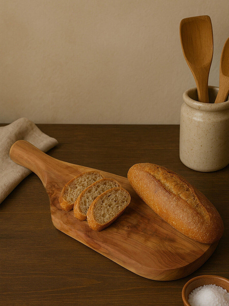 Interiors by Premier Natural Kora Olive Wood Serving Board, UK version