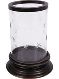 Laura Ashley Cleverton Hurricane Candle Holder Dark Bronze, UK version