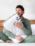 Panda orthopaedic memory foam hybrid bamboo pillow, imported from the UK