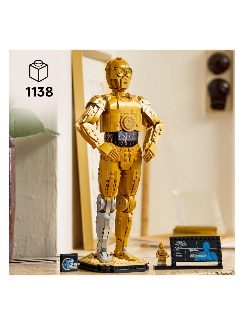 LEGO Star Wars C-3PO building set 1138 pieces, imported from the UK