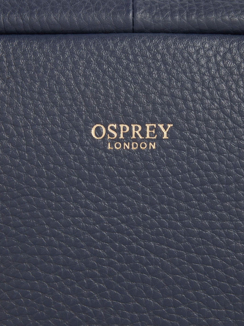 Osprey London The Adaline laptop bag in blue (British brand)