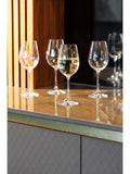Mikasa Treviso crystal wine glasses set of 4 350ml, imported from the UK