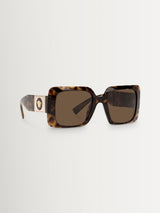 Next Versace Ve4405 Rectangle Brown Sunglasses- Buy online at McGrocer