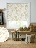 Laura Ashley Ochre Yellow Pussy Willow roller blind - British product