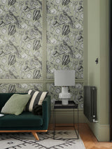 Next Graham & Brown Green Amhersts Garden Wallpaper Sample- Buy online at McGrocer