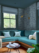 Next Graham & Brown Tiamat Shadow Play Wallpaper Sample A4- Buy online at McGrocer