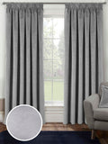 Enhanced Living grey thermal blackout curtain 229x183cm, imported from the UK