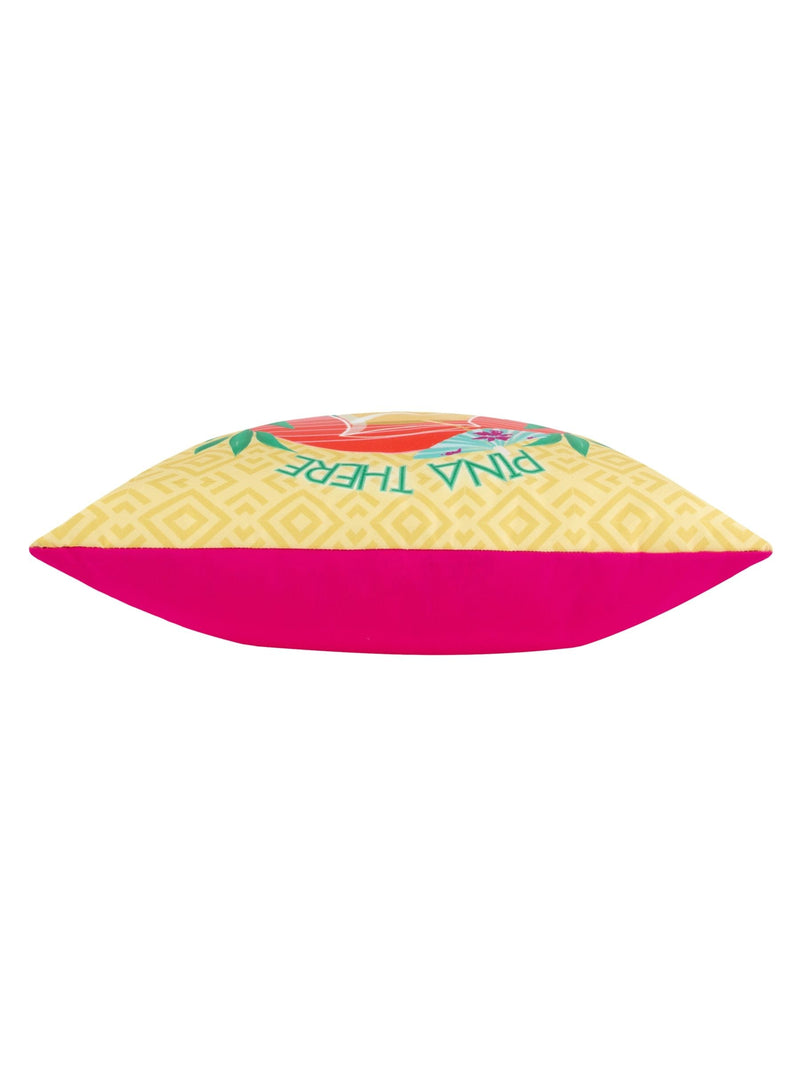 Furn yellow pina there abstract outdoor cushion, UK version