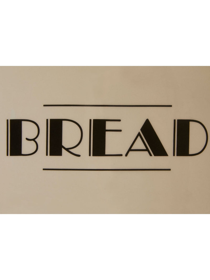 Premier white Broadway ceramic bread bin 18x33x23cm, imported from the UK