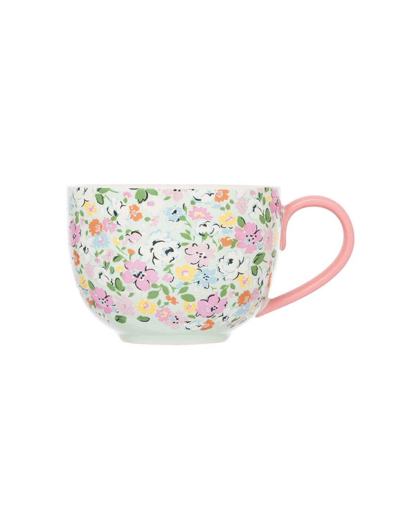 Cath Kidston Sage teacup and saucer set - British product