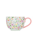 Cath Kidston Sage teacup and saucer set - British product