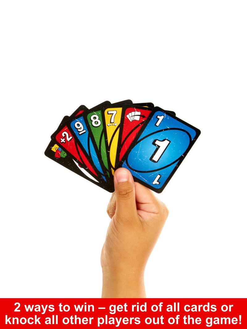UNO Show 'Em No Mercy card game, imported from the UK