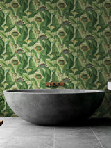 Next Graham & Brown Green Aquarium Wallpaper Sample A4- Buy online at McGrocer
