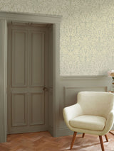Next Graham & Brown Green Hartley Damask Wallpaper Sample- Buy online at McGrocer
