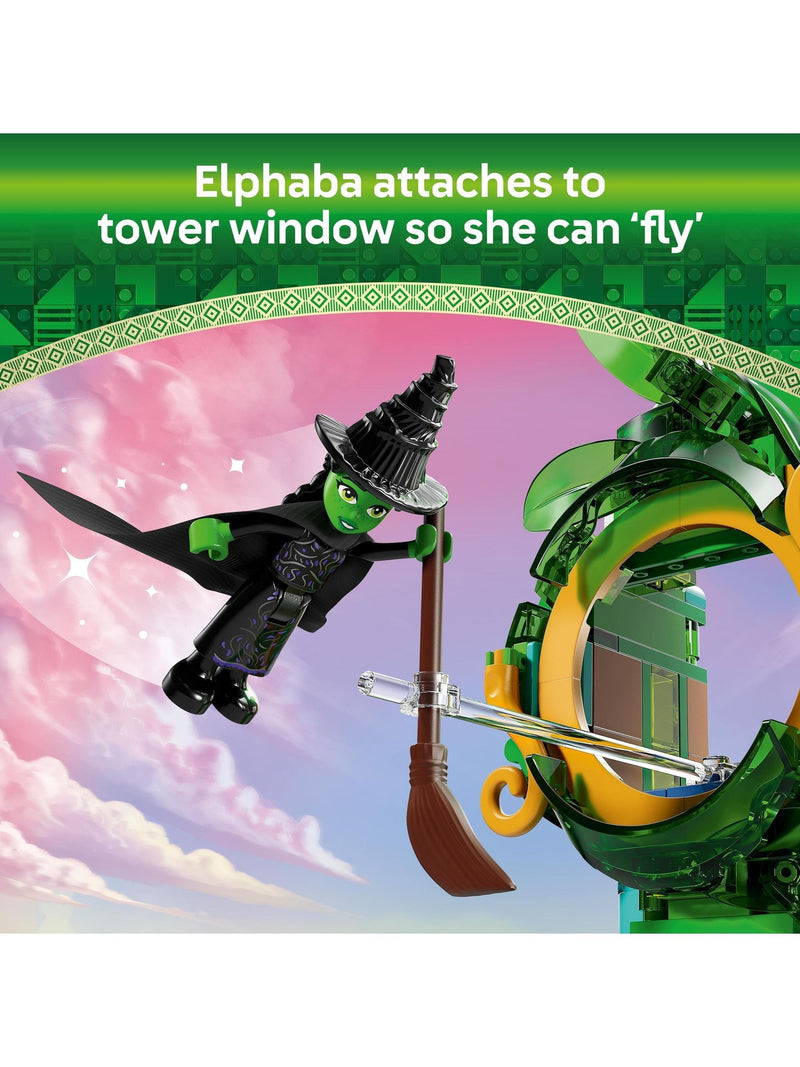 Lego Wicked Emerald City building set 945 pieces, imported from the UK