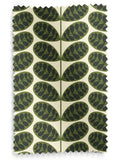 Orla Kiely Botanica Stem roman blind in olive green, UK version
