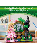 LEGO Wicked Elphaba & Glinda building set, imported from the UK